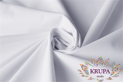 Поплин рубашечный "Белый" 31110