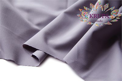 Костюмная ткань "Бостон лила грей" 32006