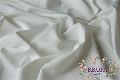 Костюмная ткань "Бостон молочный" 31958