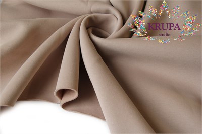 Футер 3-х нитка с начесом велюр эффект "Грибной" 32568