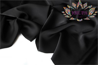Сатин "Авиньон" черный 32378