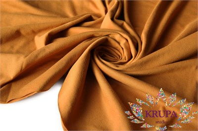 Кулирная гладь 100% хлопок "Горчица" 32102