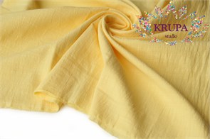 Ткань хлопок «Крапива» желтый 32609
