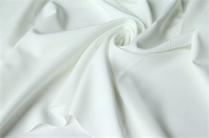 Костюмная ткань "Чикаго молочный" 32713